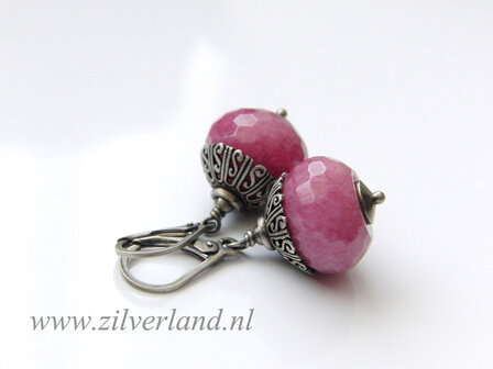 Oorbellen met Jade Edelstenen