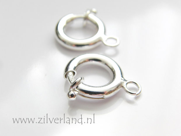 14mm Sterling Zilveren Slot