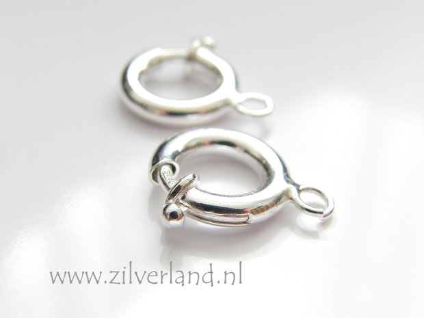 14mm Sterling Zilveren Slot