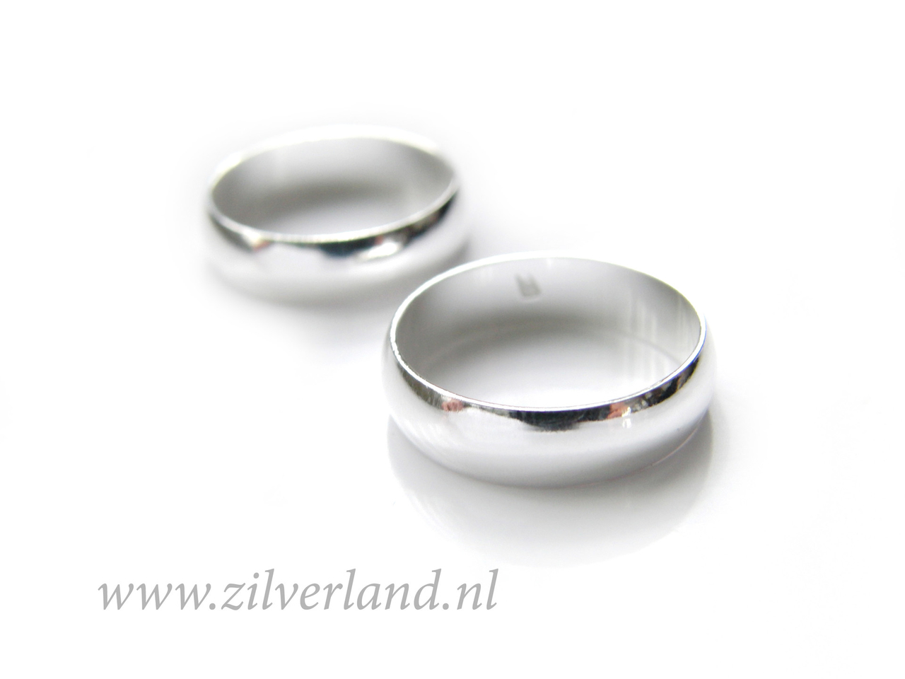 kat Namaak Inspectie Sterling Zilveren Ring- Glad - Zilverland- Zilveren Sieraden Onderdelen &  Edelstenen Kralen